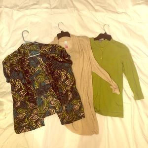 Three Cardigans